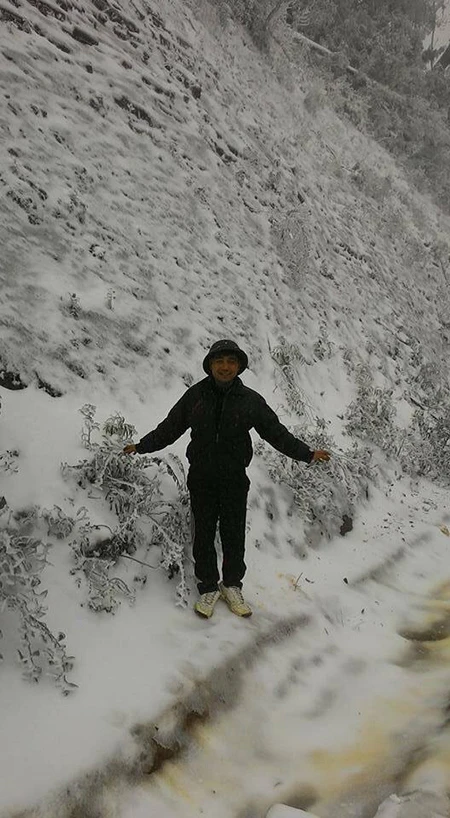 Tuyết phủ trắng ở Nghệ An như... châu Âu ảnh 7