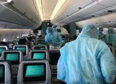 Dừng khai thác các chuyến bay giữa Việt Nam, Pháp và Malaysia ảnh 2 Sân bay Vân Đồn làm thủ tục khách về từ châu Âu tại sân đỗ