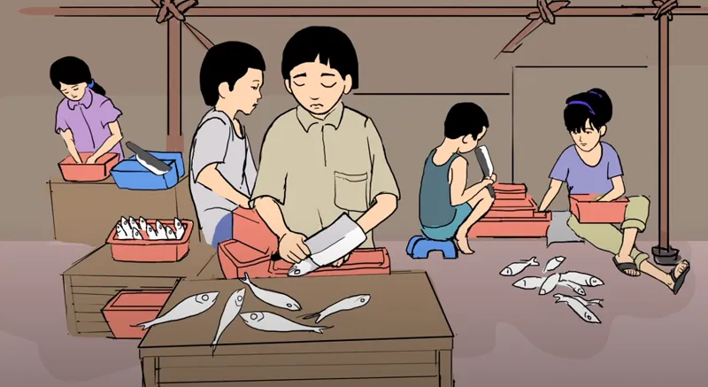 Báo cáo của ILO và UNICEF chỉ ra an sinh xã hội góp phần làm giảm lao động trẻ em và tạo điều kiện cho trẻ em đến trường. Ảnh minh họa.