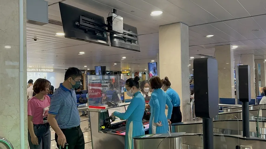 Với đội bay 100 chiếc, Vietnam Airlines là đối tác, khách hàng lớn của ACV. Ảnh: P.ĐIỀN vietnam-airlines.jpg
