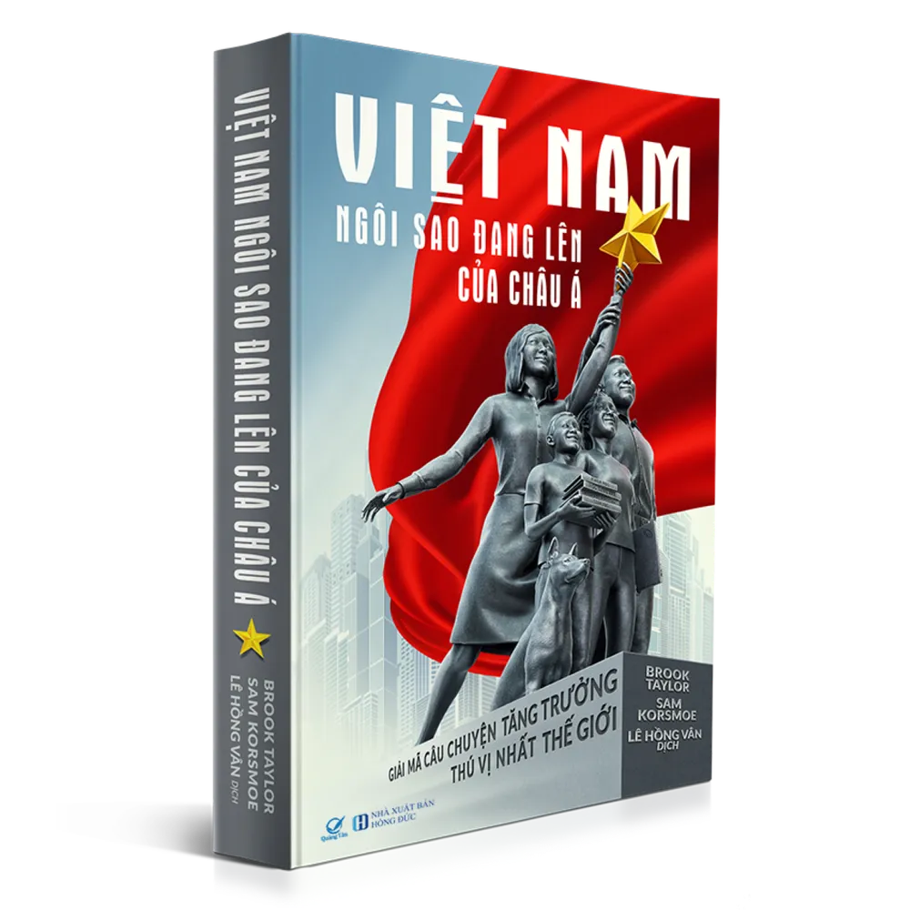 Cuốn sách Việt Nam ngôi sao đang lên. Ảnh: Asiasrisingstar