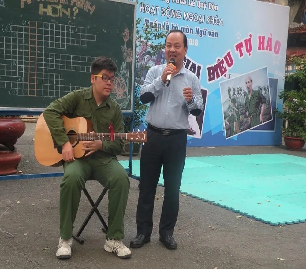 'Bí kíp' giúp HS yêu môn văn của Trường THCS Lê Quý Đôn ảnh 1 tuần lễ ngữ văn