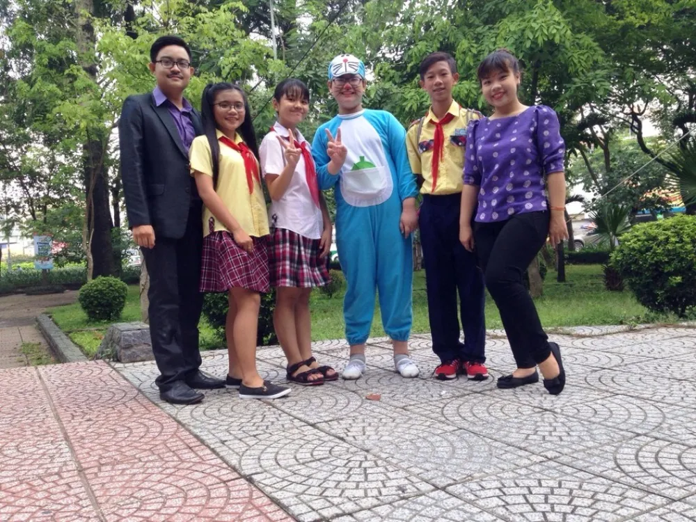 Khi thầy dạy Anh văn làm đạo diễn, trò mê kịch nói ảnh 4 Khi thầy dạy Anh văn làm đạo diễn, trò mê kịch nói ảnh 4