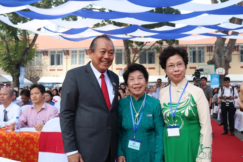 Ông Trương Hòa Bình dự kỷ niệm 100 năm thành lập trường Marie Curie ảnh 2