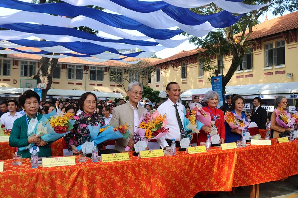 Ông Trương Hòa Bình dự kỷ niệm 100 năm thành lập trường Marie Curie ảnh 5