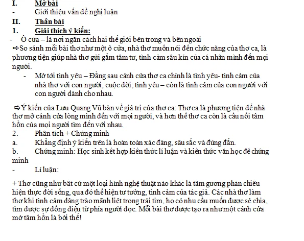 Gợi ý giải đề thi môn Văn tuyển sinh lớp 10 tại TP.HCM ảnh 10