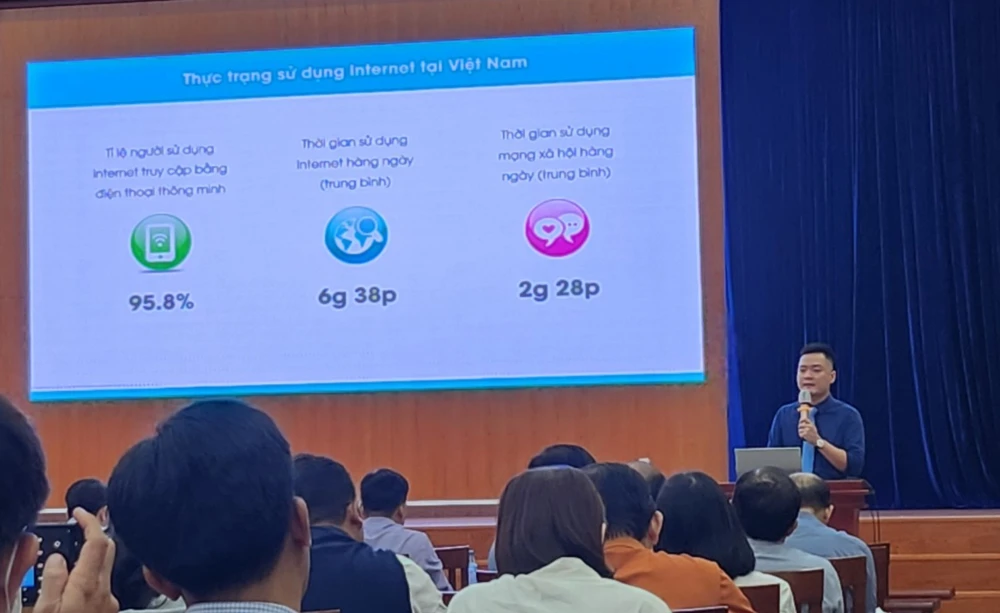 Gần 90% trẻ em Việt Nam truy cập và sử dụng internet