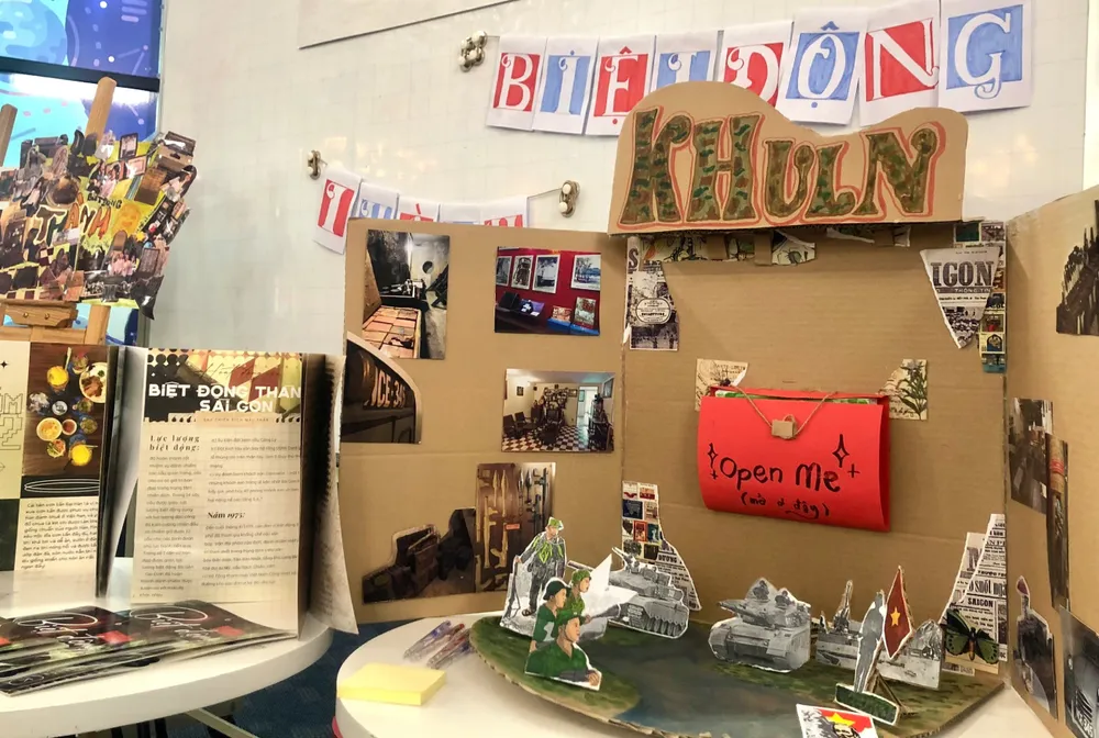 Sản phẩm của học sinh từ việc thực hiện dự án