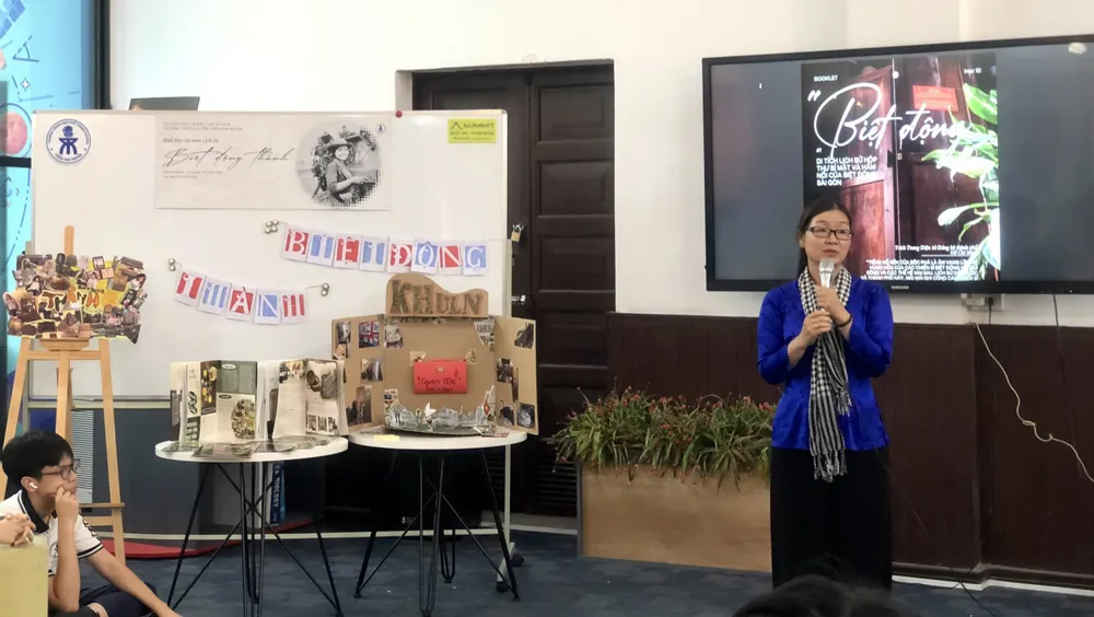 Cô Nguyễn Thị Huyền Thảo chia sẻ về dự án