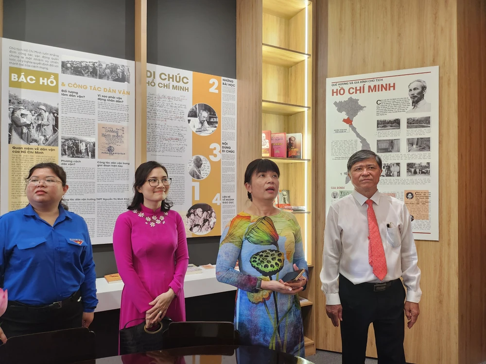 Không gian văn hoá Hồ Chí Minh sẽ được mở cửa thường xuyên để mọi người vào tìm hiểu.