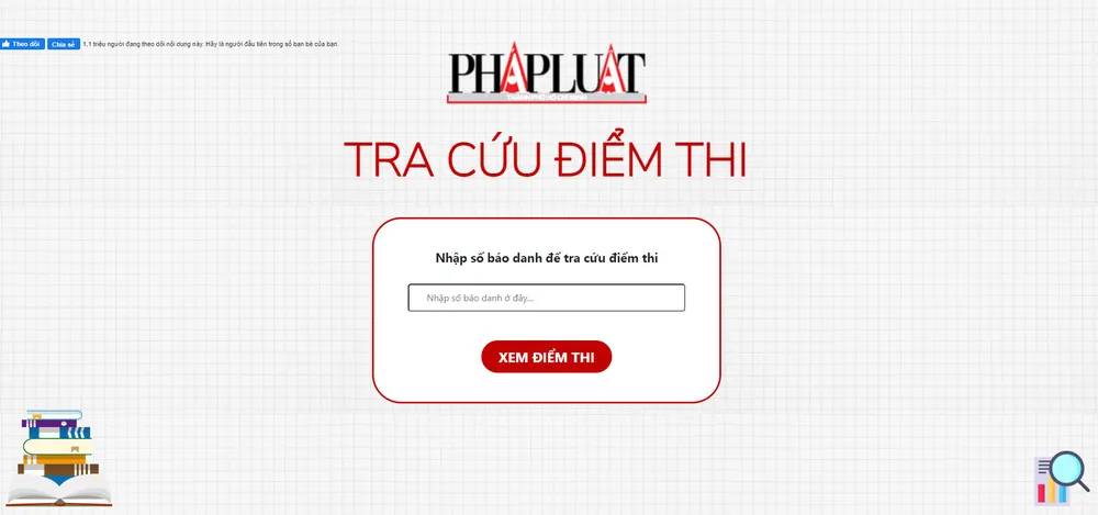Ngay sau khi Sở GD&amp;ĐT TP.HCM công bố điểm thi, thí sinh có thể truy cập vào trang tradiemthi.plo.vn để xem điểm. Ảnh: CHỤP MÀN HÌNH