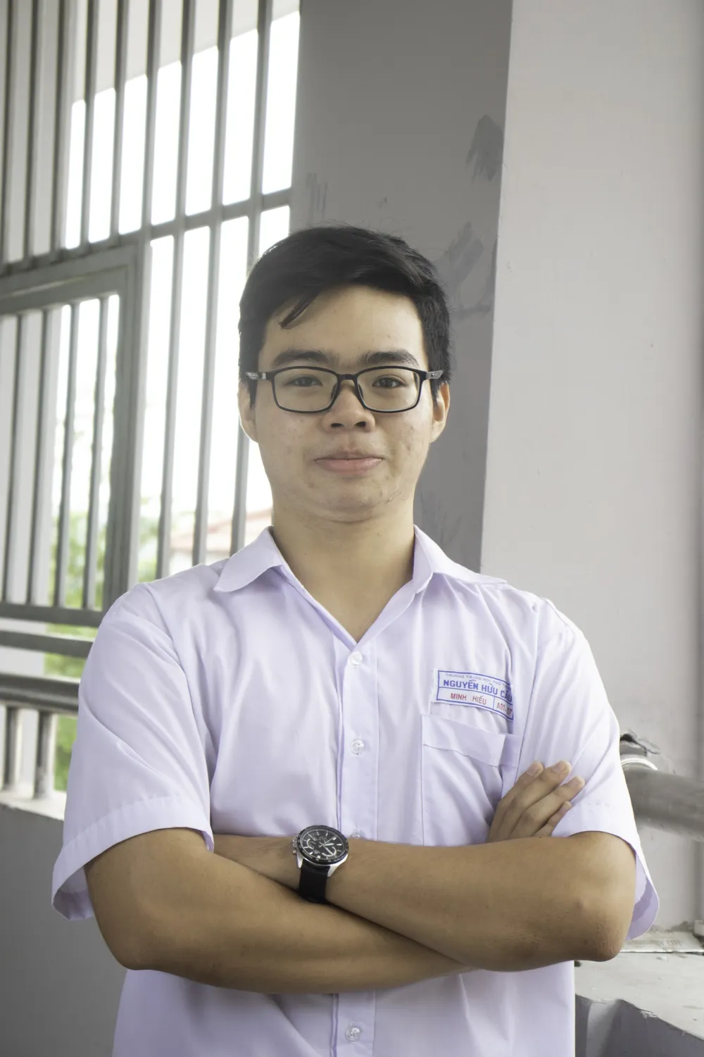 Trần Đức Minh Hiếu, Thủ khoa đầu vào xét theo phương thức thi đánh giá năng lực. Ảnh: NTCC Trần Đức Minh Hiếu, Thủ khoa đầu vào xét theo phương thức thi đánh giá năng lực. Ảnh: NTCC