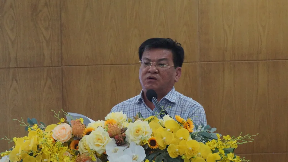 Ông Trần Khắc Huy, Trưởng phòng Kế hoạch Tài chính, Sở GD&ĐT TP.HCM nhấn mạnh trong trường học không phát sinh các loại quỹ tại các lớp. Ảnh: NGUYỄN QUYÊN Trường học không tổ chức thu quỹ lớp, quỹ trường
