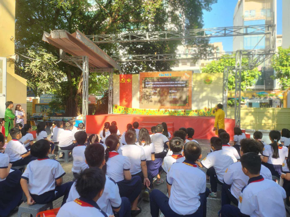 Ngày hội toán học có gì khiến học sinh tiểu học hào hứng đến thế!