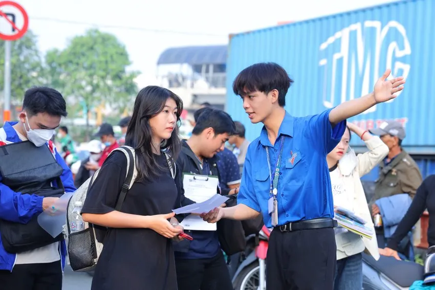 Thí sinh tham dự kỳ thi đánh giá năng lực của ĐH Quốc gia TP.HCM năm 2023. Ảnh: TTNT kỳ thi đánh giá năng lực