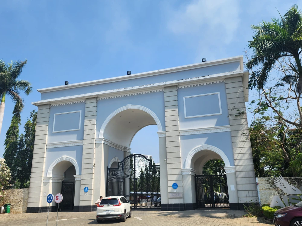 Trường Quốc tế Mỹ Việt Nam phải nhanh chóng xử lý dứt điểm tình trạng giáo viên nghỉ việc để ổn định hoạt động giáo dục. Ảnh: NGUYỄN QUYÊN Trường Quốc tế Mỹ Việt Nam