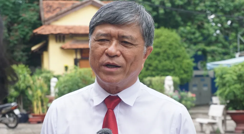 Ông Nguyễn Văn Hiếu, Giám đốc Sở GD&ĐT TP.HCM. Ảnh: NGUYỄN QUYÊN thi tốt nghiệp THPT