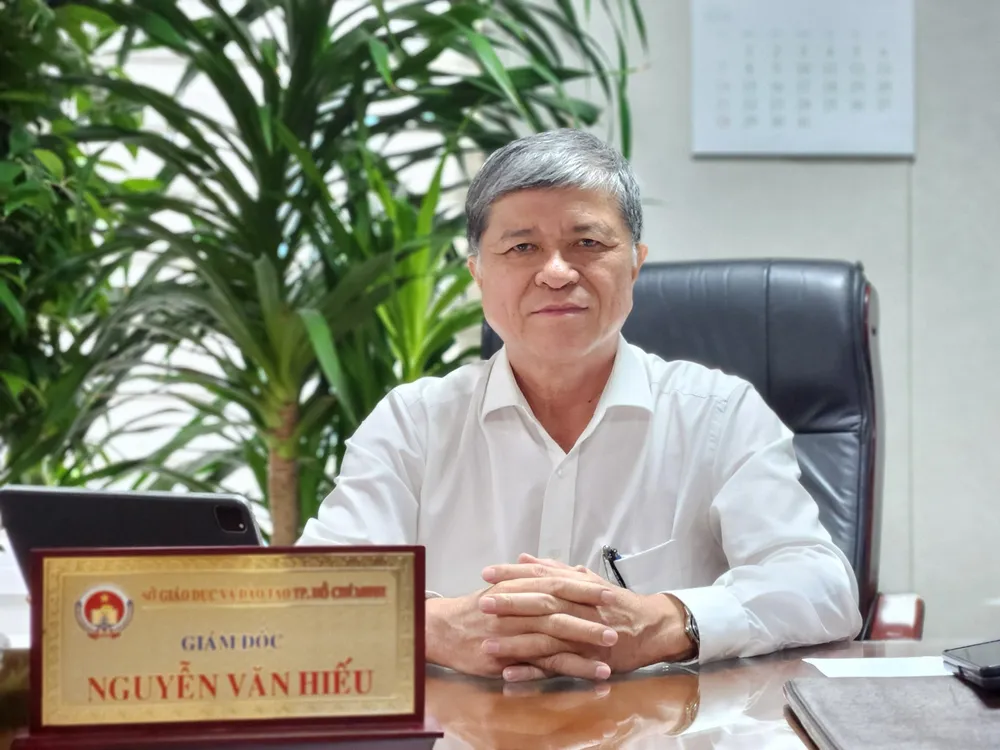Ông Nguyễn Văn Hiếu, Giám đốc Sở GD&ĐT TP.HCM. Ảnh: HOA NGUYỄN thi lớp 10