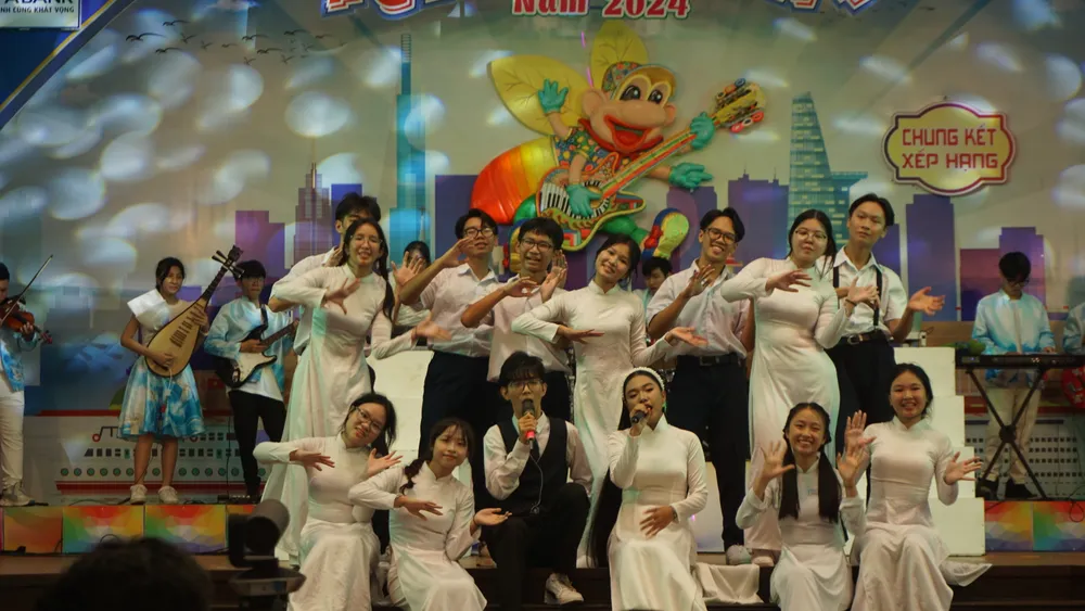 Các phần thi đều được đầu tư một cách công phu. Ảnh: NGUYỄN QUYÊN DSC09330.JPG