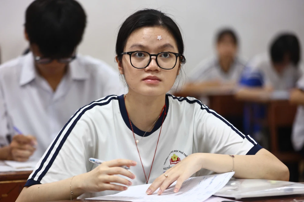 phổ điểm thi tốt nghiệp THPT