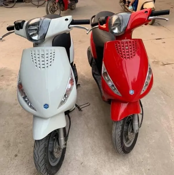 Mẫu xe Piagio Zip là xe nhỏ nhất trong các đối thủ.