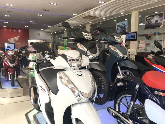 Honda SH được trang bị khóa Smartkey cao cấp. 