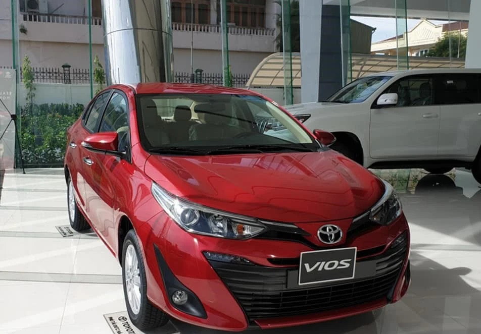 Toyota Vios vẫn là "vua doanh số" tại Việt Nam trong năm 2019. 
