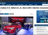 Truyền thông quốc tế: VinFast sẽ thách thức Tesla ngay tại sân nhà Mỹ
