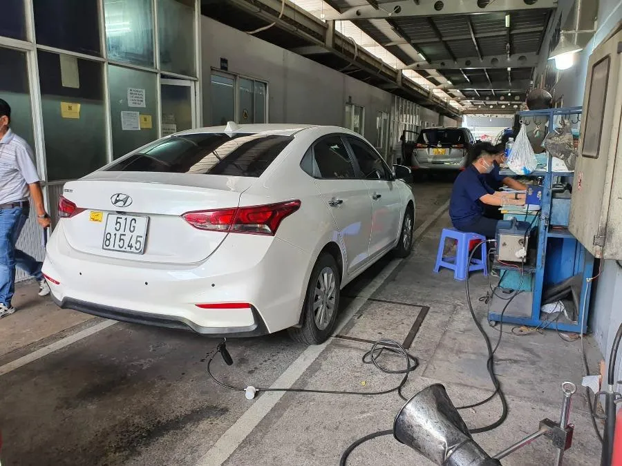 Bộ GTVT giữ các mức tiêu chuẩn khí thải đối với ô tô hiện đang phù hợp. Ảnh: TN tiêu chuẩn khí thải