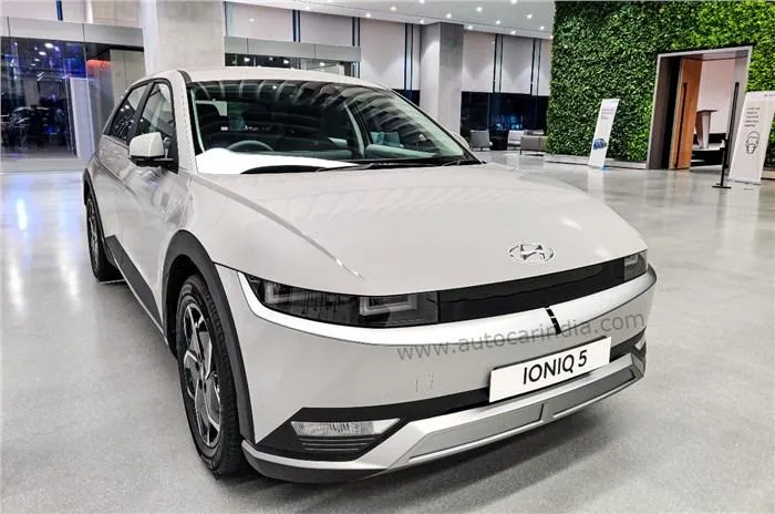 Mẫu xe điện Hyundai Ioniq5 có thể được lắp ráp tại Ấn Độ. Ảnh: Autocarindia Mẫu xe điện Hyundai Ioniq5 có thể được lắp ráp tại Ấn Độ. Ảnh: Autocarindia