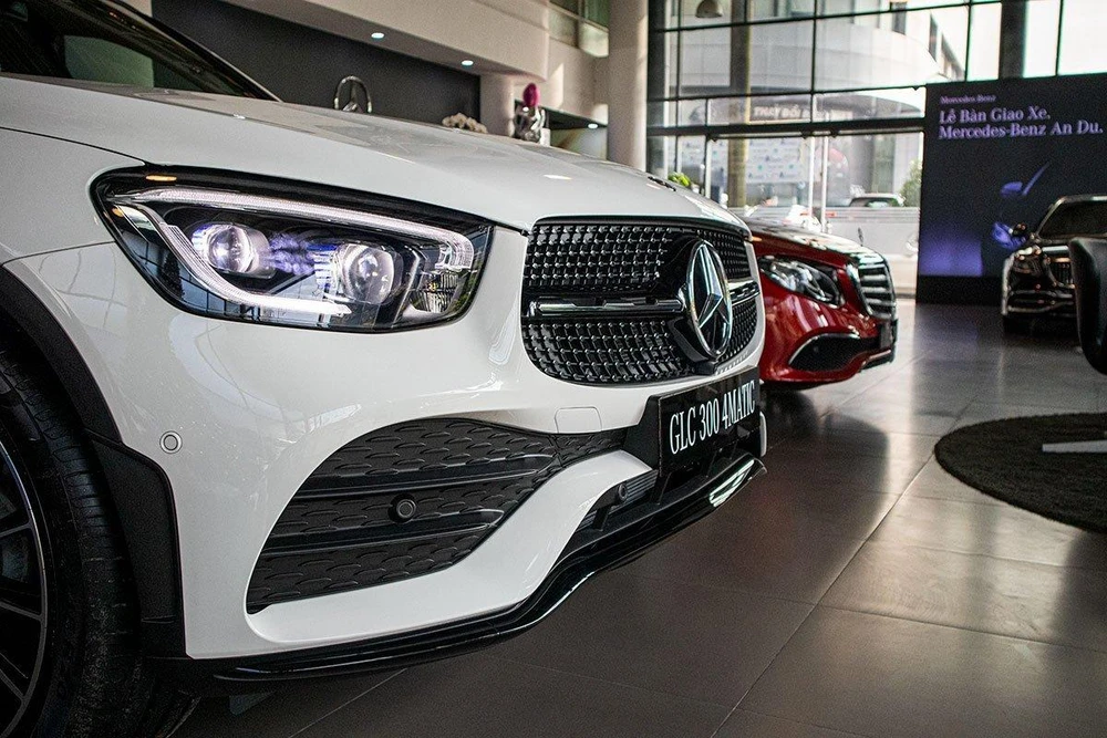Chiếc xe sang Hoàng Đức mua thuộc phiên bản GLC 300 4Matic, bản cao cấp nhất của dòng xe này tại Việt Nam. Ảnh: Mercedes-Benz