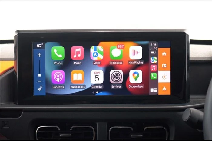 Màn hình điều khiển xe sẽ là một khía cạnh chính của nội thất ô tô. Ảnh: Autocarindia