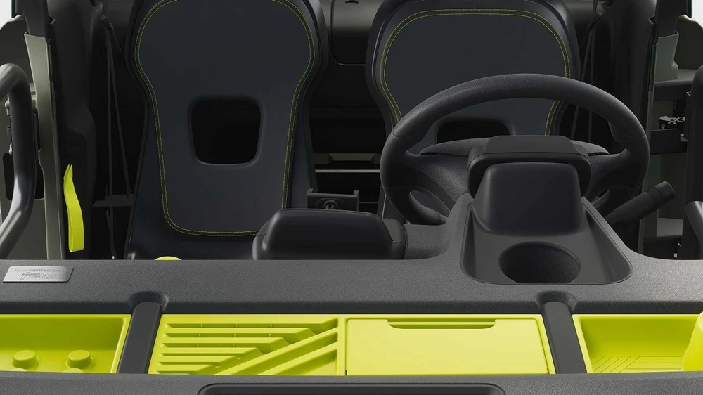 Xe điện My Ami Buggy chạy được phạm vi 70 km. Ảnh: Motor1