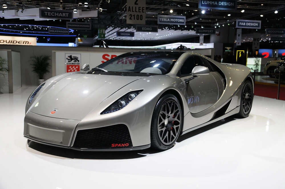 Chiếc Spania GTA Spano đến từ Tây Ban Nha. Ảnh: Wikipedia