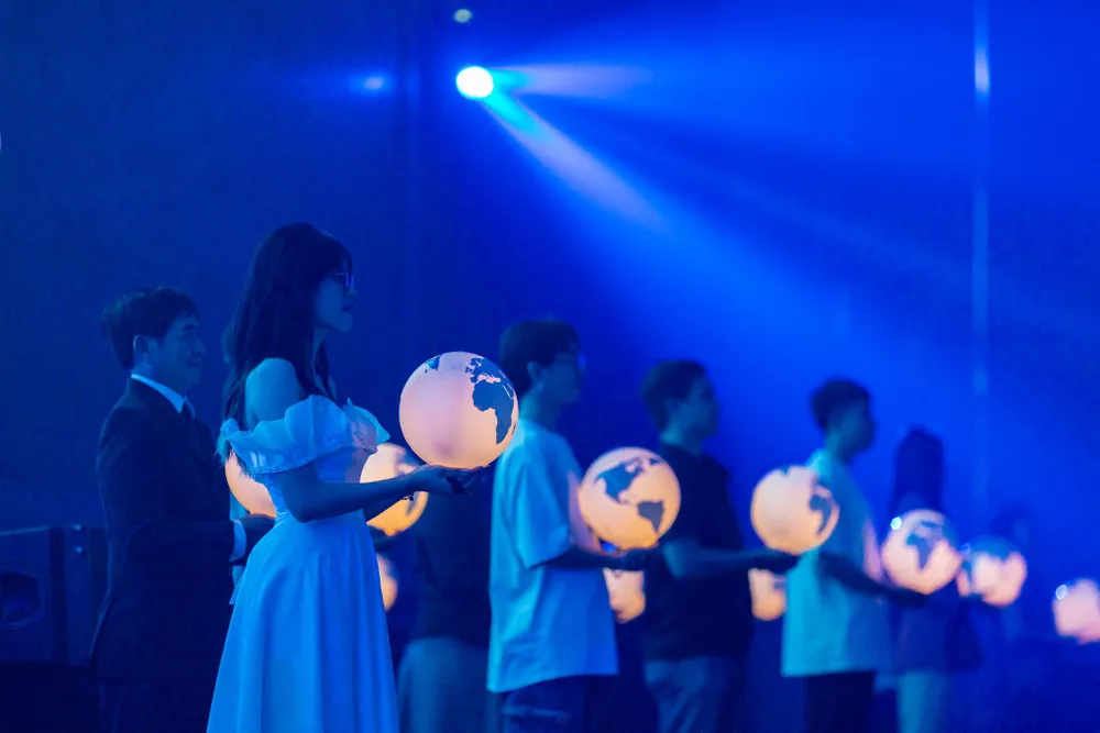 Những hình ảnh hấp dẫn tại Đại nhạc hội.