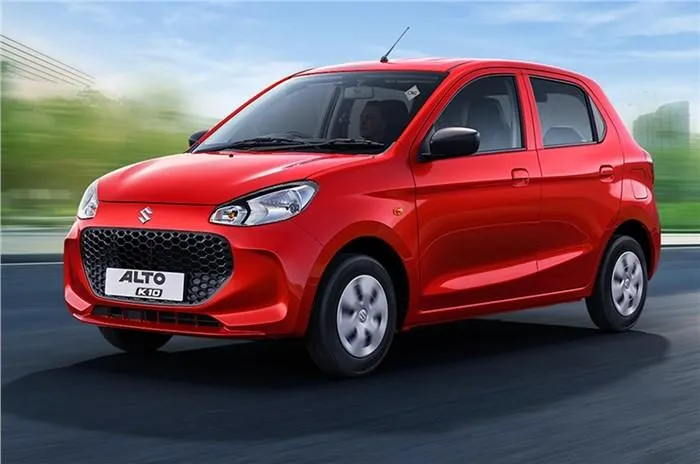 Alto K10 CNG được nhà sản xuất công bố là mẫu xe tiết kiệm nhiên liệu. Ảnh: Autocarindia Alto K10 CNG được nhà sản xuất công bố là mẫu xe tiết kiệm nhiên liệu. Ảnh: Autocarindia