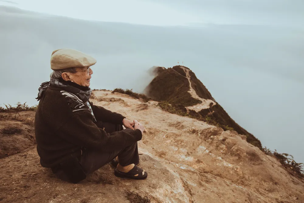 Bố vợ của anh Thịnh đã được trải nghiệm &quot;sống lưng khủng long&quot; mà ông mơ ước.