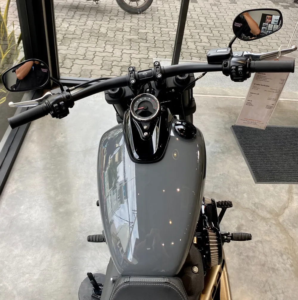 Mẫu xe này được giới biker già trẻ đều yêu thích. Ảnh: ĐK Mẫu xe này được giới biker già trẻ đều yêu thích. Ảnh: ĐK