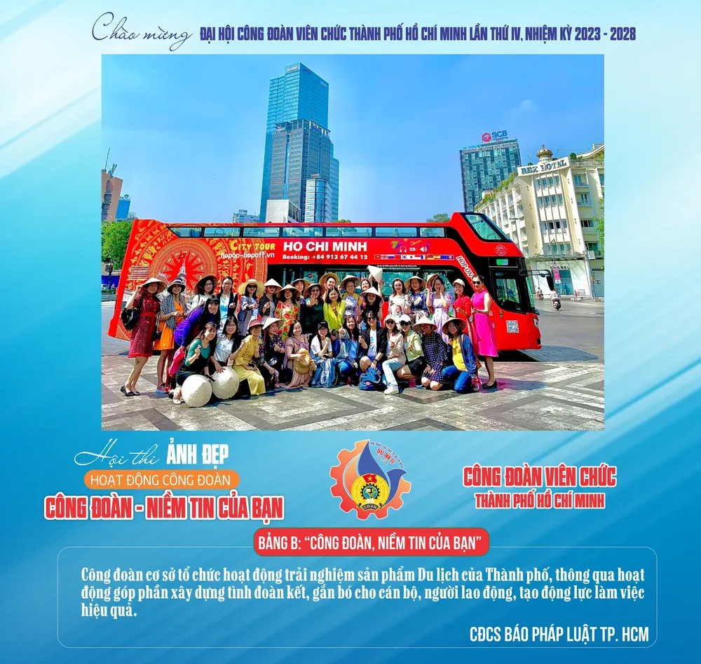 Ảnh tham dự của Báo Pháp Luật TP.HCM.