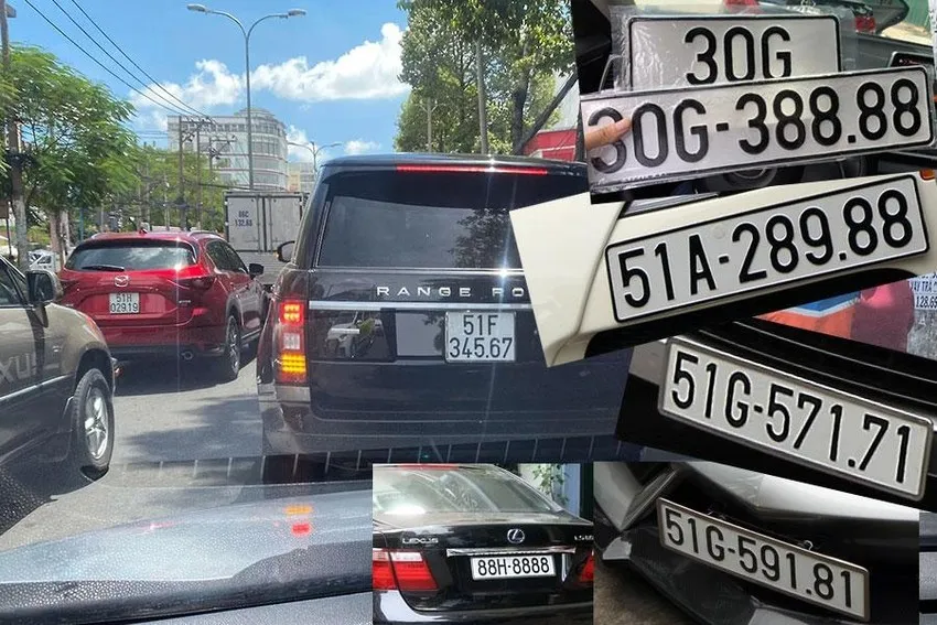 Quy chuẩn kỹ thuật quốc gia về biển số xe sẽ có hiệu lực từ năm 2025.