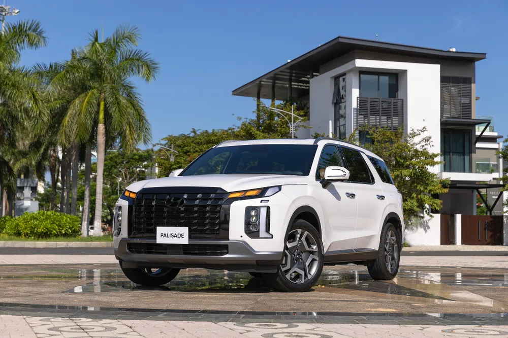 Trong ngày 15-9, Hyundai liên tục ra mắt hai mẫu xe mới của hãng. chot-gia-hyundai-palisade