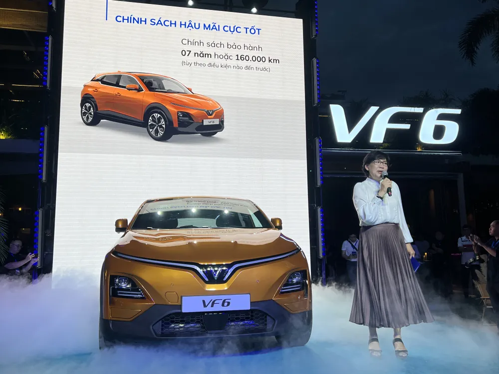 VinFast VF 6 được hãng xe thực hiện chính sách hậu mãi cực kỳ tốt. Ảnh: TN VinFast-VF6