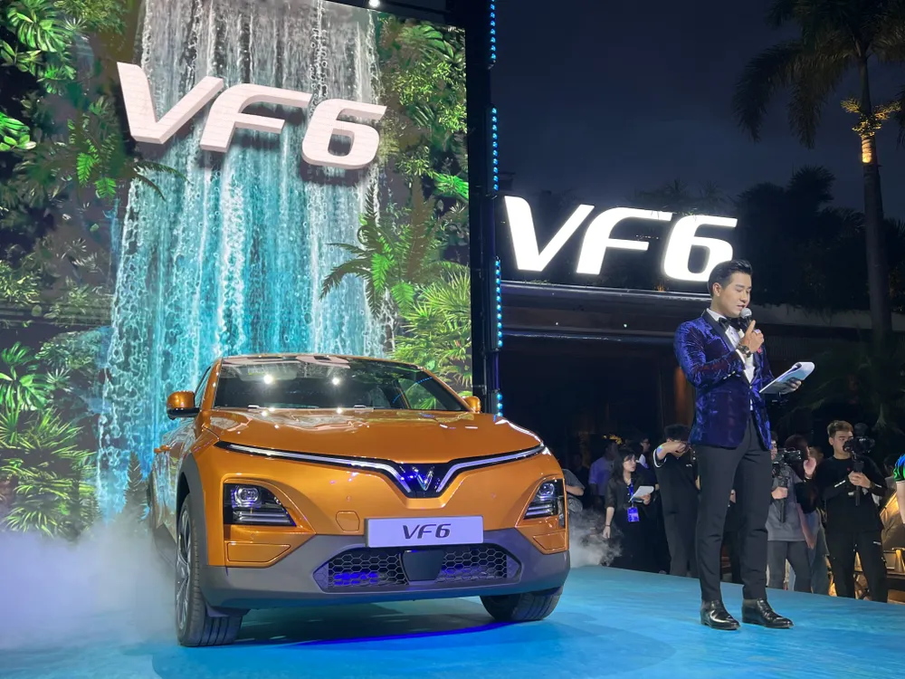 VF 6 là mẫu xe chiến lược tiếp theo trong dải sản phẩm ô tô điện của VinFast. Ảnh: TN VinFast-VF6