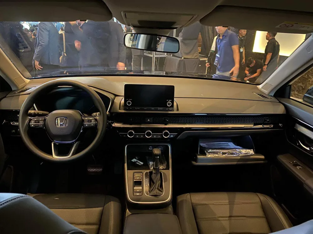 Nhiều ý kiến cho rằng nội thất của Honda CR-V 2024 không có gì khác so với các bản trước. Ảnh: MXH Honda CR-V 2024