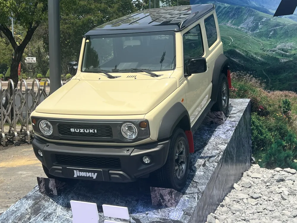 Suzuki Jimny được đánh giá là mẫu xe có khả năng Off-road với mọi loại địa hình. Ảnh: TN Suzuki Jimny