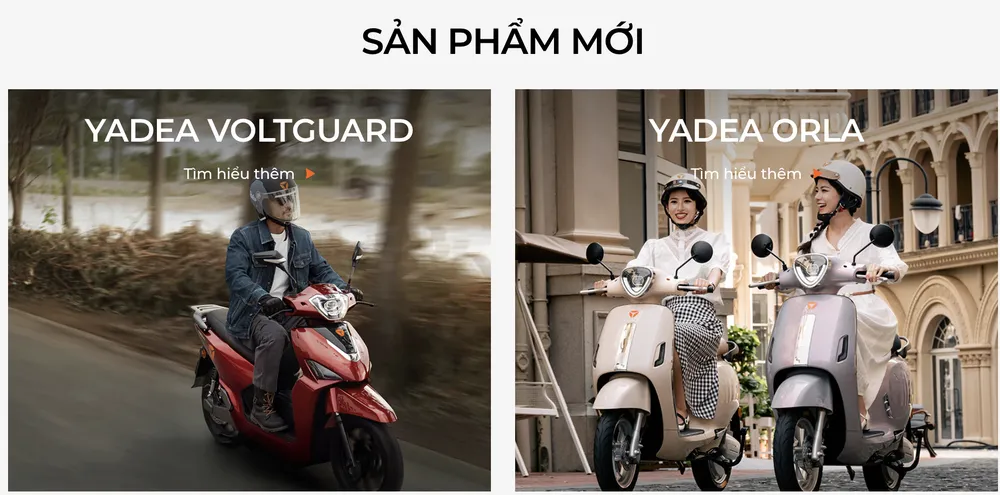 Đến thời điểm hiện tại mục tìm kiếm cửa hàng đang được Yadea Việt Nam chấn chỉnh. (Ảnh chụp màn hình website Yadea) Yadea