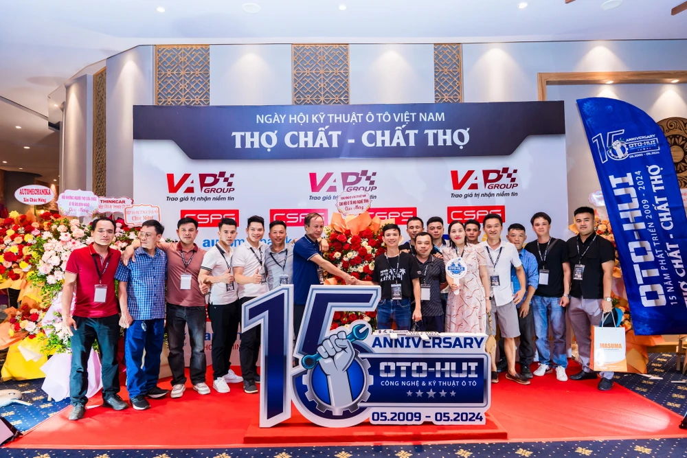 Ngày hội Kỹ thuật Ô tô Việt Nam 2024 quy tụ hơn 300 thành viên trên cả nước. Ảnh: PHẠM THỊNH 1.JPG