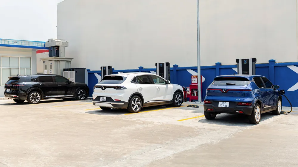 trạm sạc xe điện