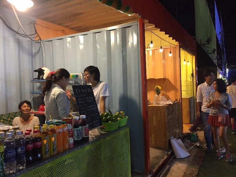 Sài Gòn có thêm khu mua sắm giải trí container ảnh 1