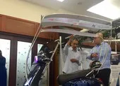 Nhập lậu hàng triệu tế bào quang điện mặt trời ảnh 2 Giá lắp điện mặt trời cũng như...xe dream Trung Quốc